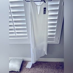 NWT BCBG white dress